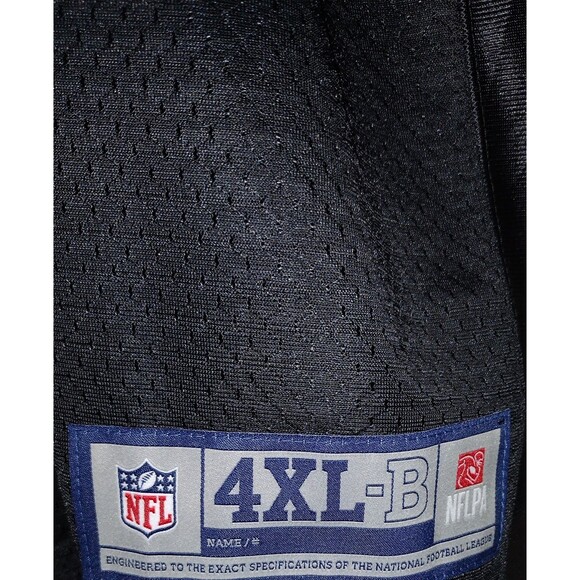 Jacksonville Jaguars Blank Jersey Size 4XL-B NFL Pro Line NEW with TAGS (BIG) - Picture 4 of 7